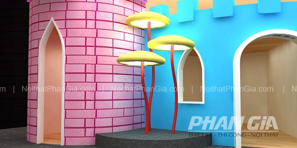 thiết kế khu vui chơi trẻ em trong nhà quận 7